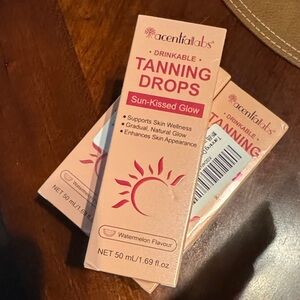 Acential Labs Drinkable Tanning Drops pack of 3